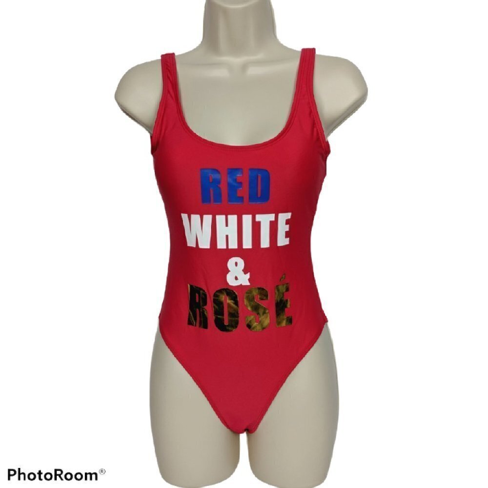 California Waves Metallic One Piece Swimsuit XS NWT